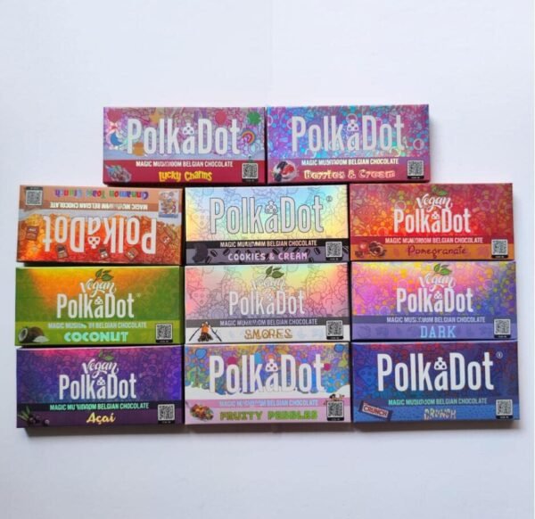 Buy Polkadot mushroom chocolate bar online in Australia
